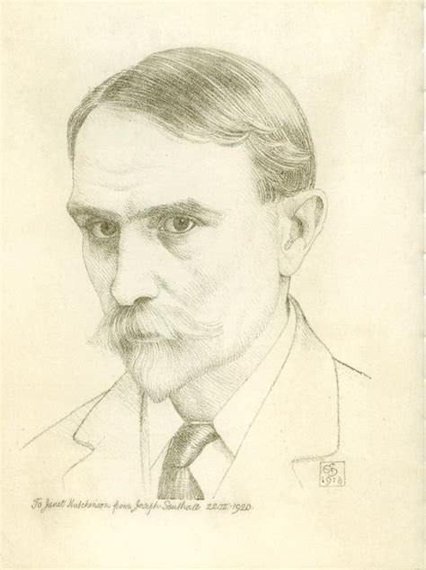 Self-portrait by Joseph Edward Southall, RWS RBSA NEAC, 1861-1944