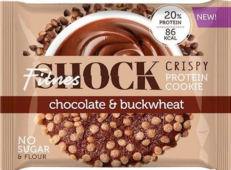 Fitness SHOCK Crispy Protein Cookie — купить протеиновое печенье ...