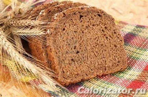 Цельнозерновый хлеб - калорийность, состав, описание - Calorizator.ru