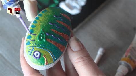 Рисунки на камнях | Drawings on the Stones - YouTube