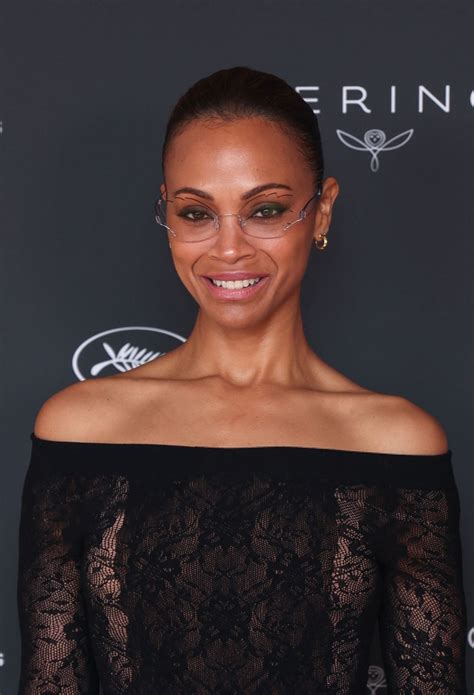 ZOE SALDANA at Kerning Women in Motion Photocall in Cannes 05/20/2024