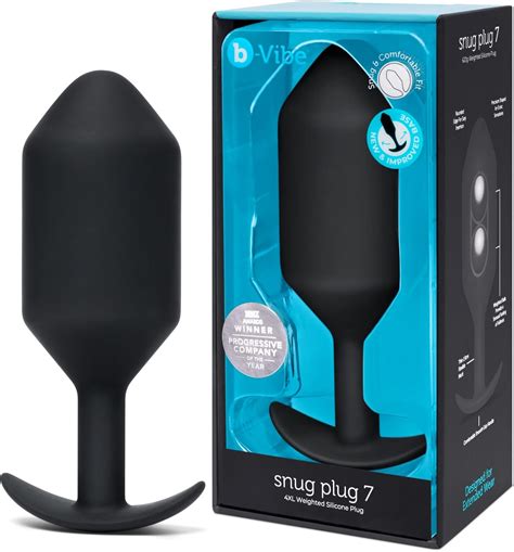 Amazon.com: b-Vibe Snug Plug 7, Weighted Silicone Butt Plug, Advanced