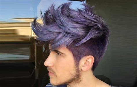 Purple Hair Men-Dark, Light, Midnight, Pastel Ideas + Best Dye | Hairsentry