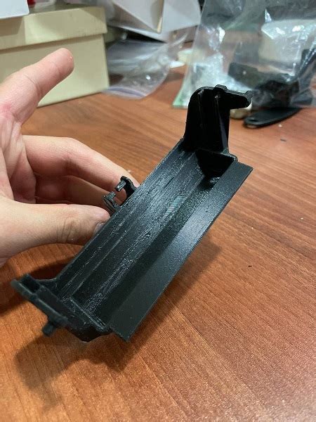 Пример 3D печати ручки от стиральной машинки 2. Услуги 3D печати