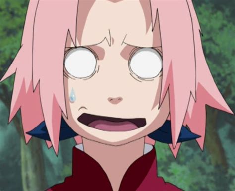 Sakura WTF Face Blank Template - Imgflip