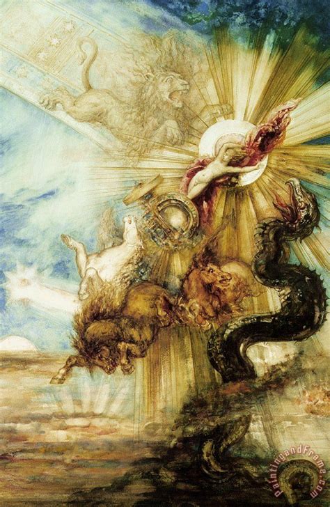 Gustave Moreau, French, 1826 – 1898, The Fall of Phaeton | Старинные ...