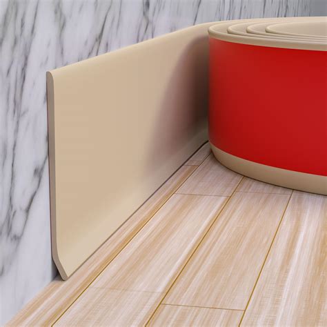 Snapklik.com : Duzzy Flexible Baseboard Molding Trim, 6 Inch