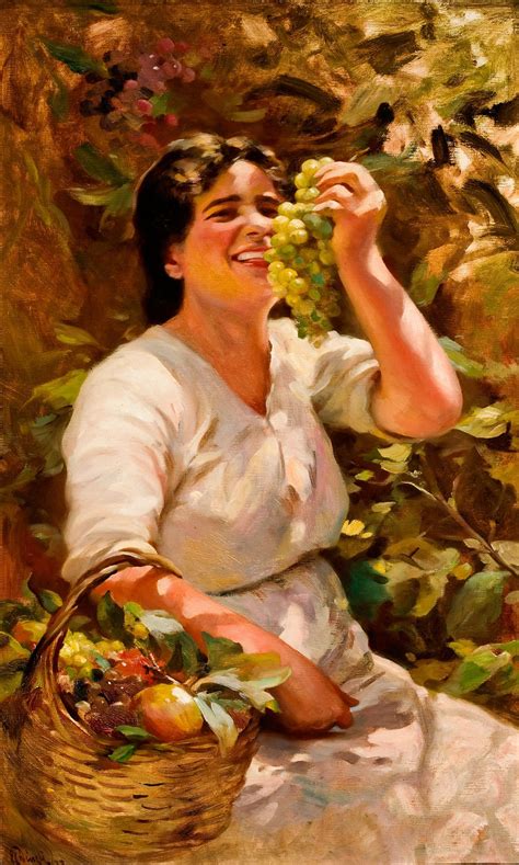 Mary-Anne eating grapes - MUŻA
