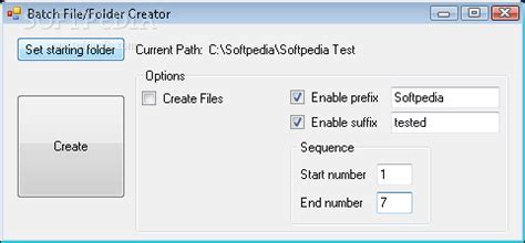 Batch Folder Creator - Download - Softpedia