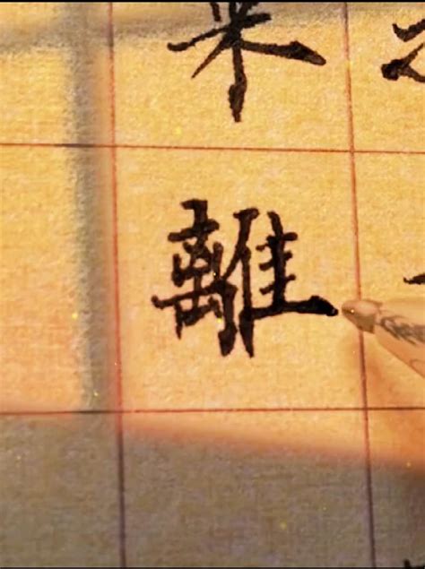 demonstration  regular script rcalligraphy