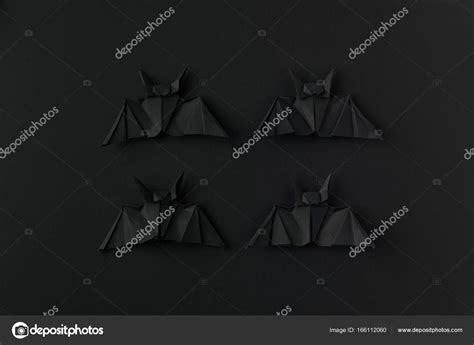 Halloween origami bats — Stock Photo © AntonMatyukha #166112060