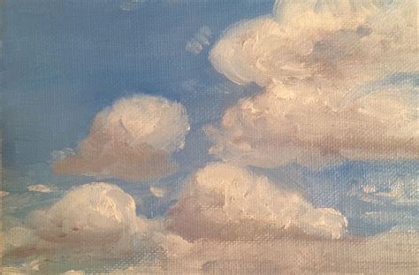 Oil painting of clouds by Jacqueline Overstreet | Cloud painting ...