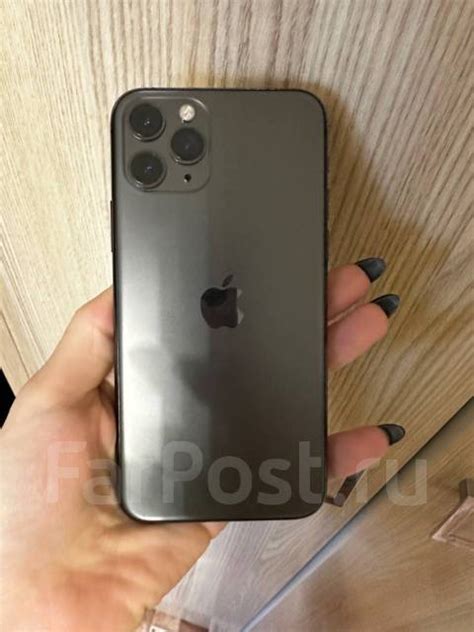 Продам iPhone 11 pro, 256 гб, 5.80", моноблок, черный, б/у, в наличии ...