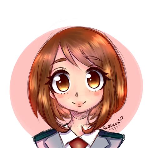 Uraraka Ochako Fan Art by PandaLoca3004 on DeviantArt
