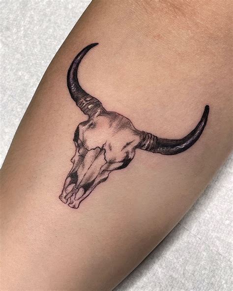 Cowgirls | Bull skull tattoos, Bull tattoos, Taurus tattoos