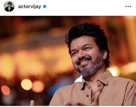 Leo success meet posted by Vijay’s Instagram : r/kollywood