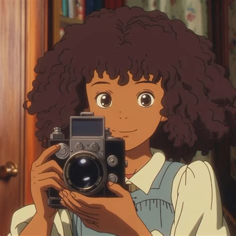 studio ghibli pfp girl  camera   studio ghibli art ghibli