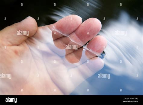 hand  water stock photo alamy
