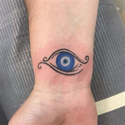 evil eye tattoo ideas  beautify  skin svelte magazine