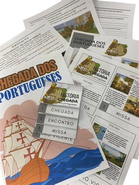 Atividades Sobre A Chegada Dos Portugueses Ao Brasil - Chegada dos portugueses no Brasil – Loja atividades Suzano