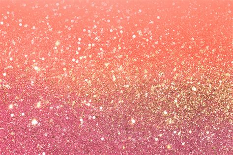 Peach Pink Glitter Gradient Shine Graphic by Digital Goodies · Creative