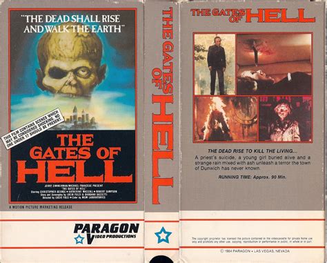 All-Star Video: Box Art: THE GATES OF HELL