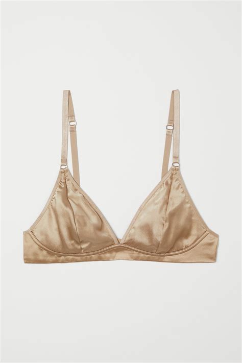 hm silk soft cup bra