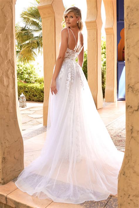 Vestido de Novia Sirena CD931W Talla 8-10 - Esther´s Bridals