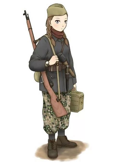 Детские рисунки женщины на войне для дошкольников и школьников.