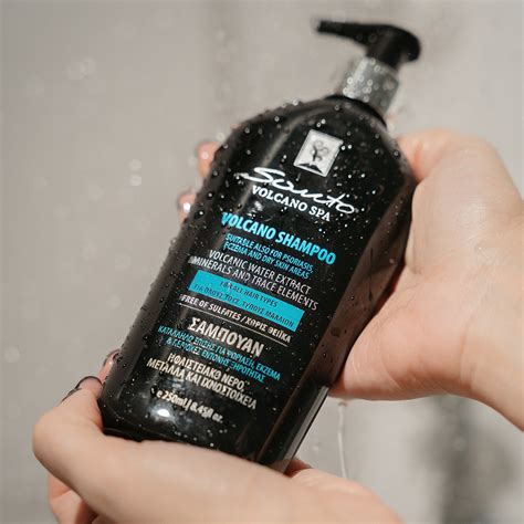 Shampoo for all Hair Types 250ml | Santo Volcano Spa