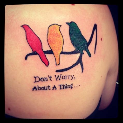 birds tattoo bob marley watercolor tattoo design