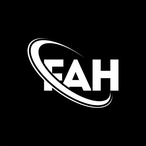 logotipo de la fah. fah carta. diseño del logotipo de la letra fah
