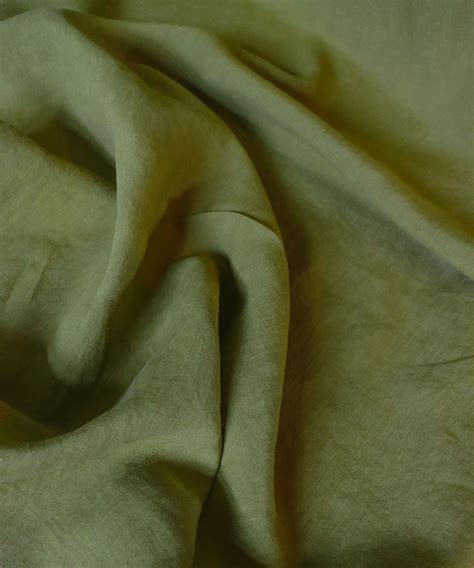 Heavyweight Linen - Moss - Below The Kōwhai