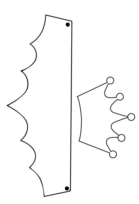 Molde De Rei Em Eva Para Imprimir - Molde De Coroa Em Eva Para Imprimir