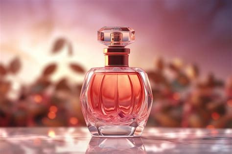 Enchanting Bottle of a Feminine Perfume | Premium AI-generated image