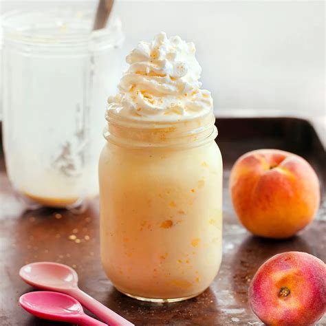 healthy peach milkshake copycat chick fil  recipe