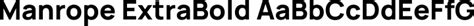 Manrope Font Free by Michael Sharanda » Font Squirrel
