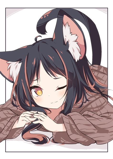 cute animal anime girl 8