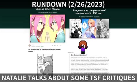 Rundown (2/26/2023) Natalie Talks About Some TSF Critiques – Natalie.TF