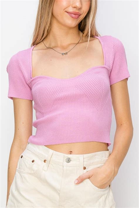 HYFVE: sweetheart Neck line top - J. Cole Shoes