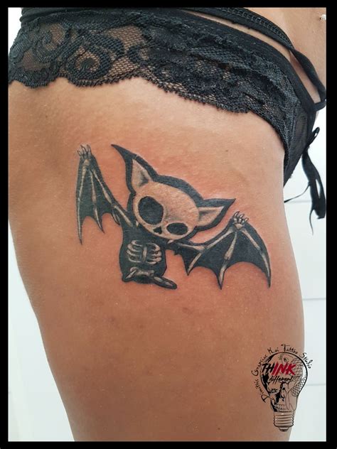 Bat tattoo by Dimitris Grapsias koi tattoo Bat Tattoos, Tatoos Men ...