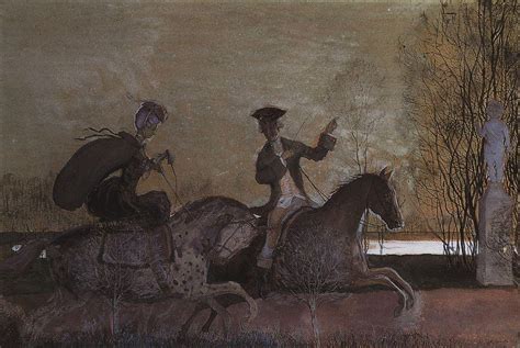 Evening Rides - Konstantin Somov - WikiArt.org - encyclopedia of visual ...