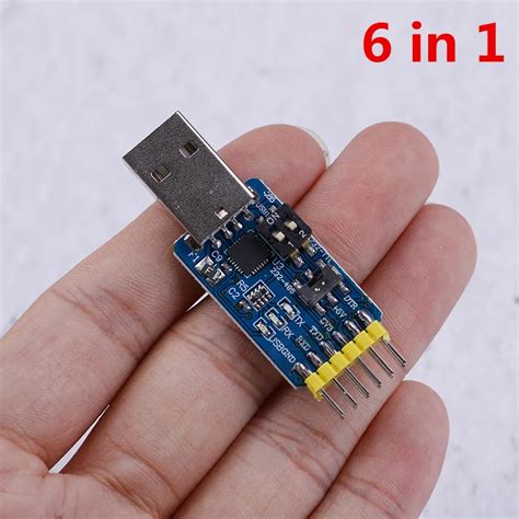 6 в 1 USB к ttl RS232 USB ttl к RS485 CP2102 модуль обоюдного ...