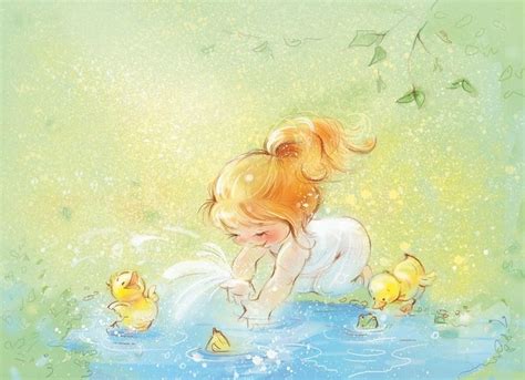 Иллюстрация купаться! в стиле классика | Illustrators.ru