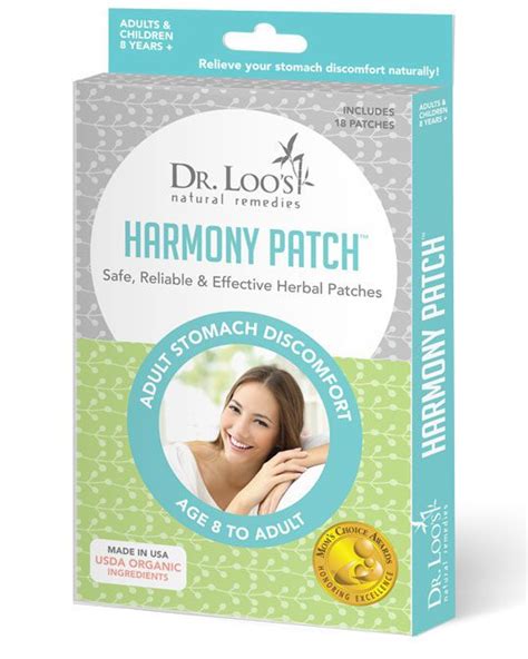 Abdominal Discomfort - Harmony Patches - Dr. Loo's Natural