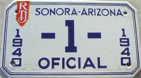 ARCHIVE: Arizona Porcelain License Plates