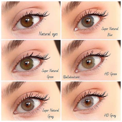 Pin on Colored Lenses Without Before After