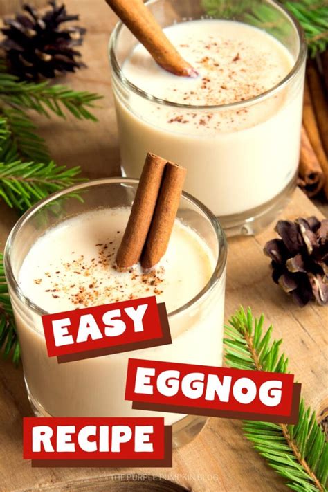Super Easy Eggnog Recipe | A Classic Christmas Drink!
