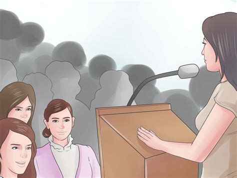 Zelfverzekerd spreken in het openbaar (met afbeeldingen) - wikiHow
