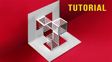 KIRIGAMI PAPER ART POP-UP CARD - STEP BY STEP TUTORIAL - YouTube